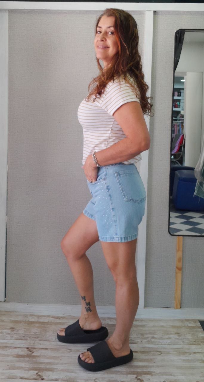 Short mom con stras - Image 5