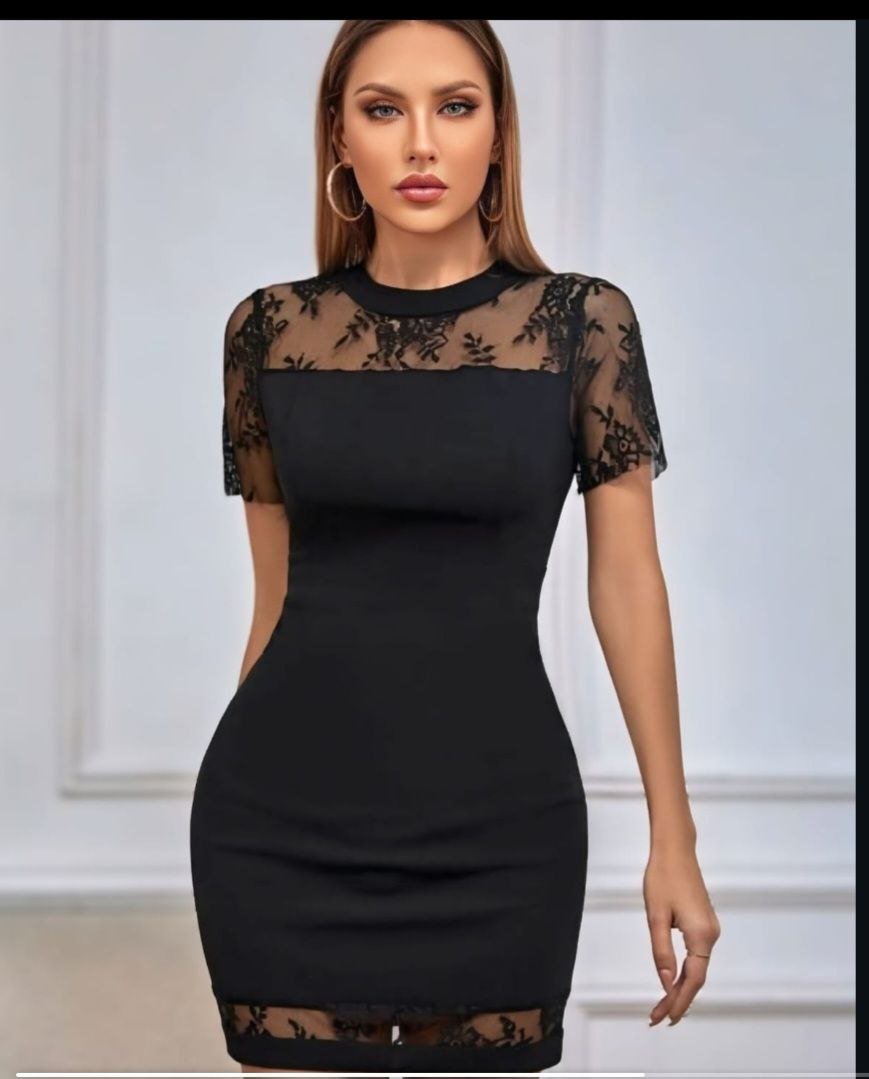 Vestido microfibra licra